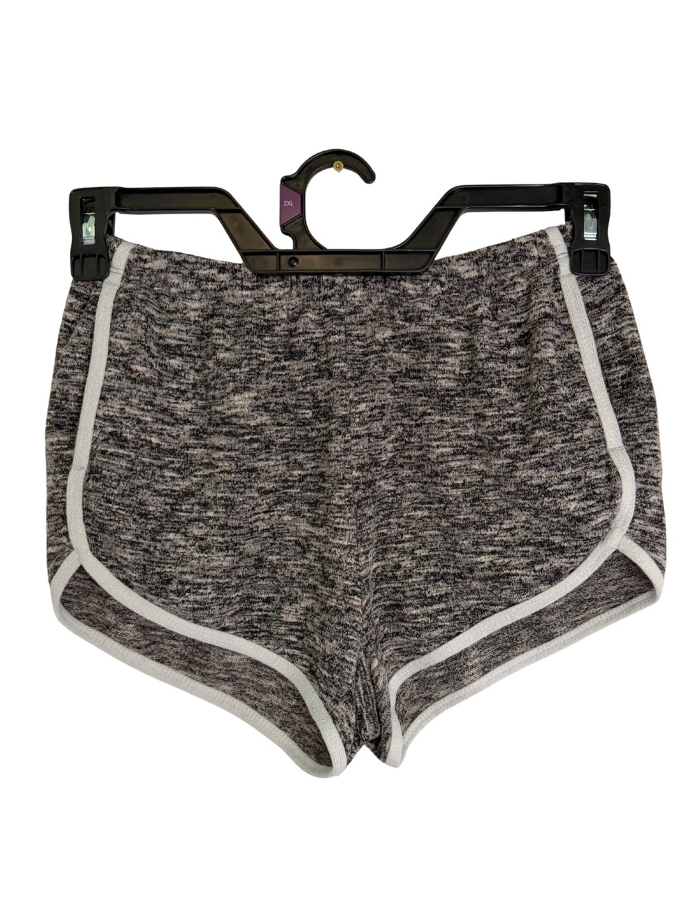 3/$20 Colsie Heather Gray Athletic Lounge Shorts with White Trim Size Small